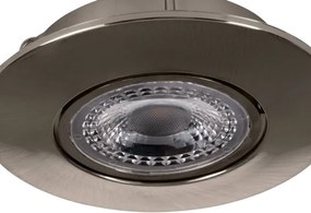 Eglo 75765 - SET 3x Lampada LED da incasso ZUJAR LED/3,4W/230V cromo