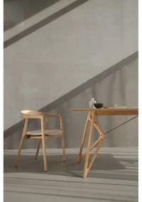 Tavolo da pranzo con piano in rovere 240x90 cm Tink - Gazzda