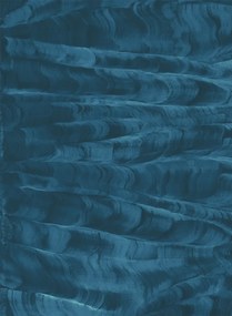 Coordonne Wandbild Sand Waves - Sapphire