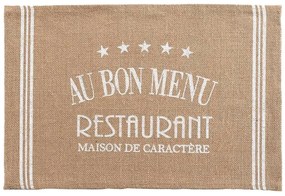 Tovaglietta in iuta 30x45 cm Diner - douceur d'intérieur