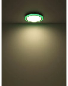 Globo 41372-24 - Plafoniera dimmerabile RGBW BOLLY LED/20W/230V + +TC