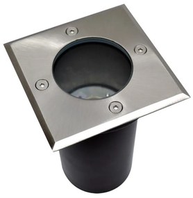 Luce per vialetti d'ingresso 1xGU10/30W/230V IP44 cromo opaco