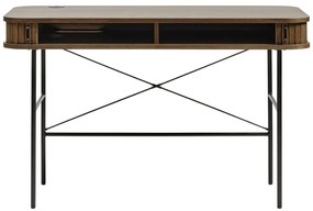 Tavolo da lavoro in rovere 60x120 cm Nola - Unique Furniture