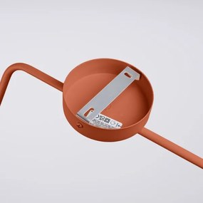 Sollux SL.1701 - Applique NOX 1xE14/10W/230V arancione