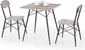 Set da pranzo Kabir con 2 sedie