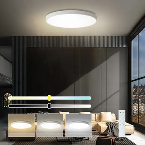 Brilagi - Lampada LED dimmerabile POOL SMART LED/100W/230V Ø 80 cm Wi-Fi Tuya bianco + telecomando