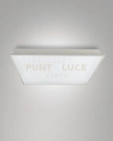 Manet plafoniera incasso 60cmx60cm ww prismatic cri90 dimmerabile  ...