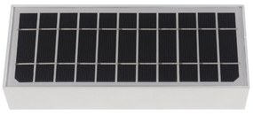 Lampada ad Energia Solare Applique da Parete WALL bianca