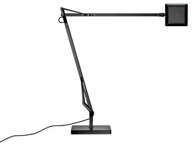 Flos Kelvin Edge Con Base Lampada Da Tavolo orientabile a luce diretta in alluminio Nero