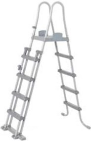 SCALETTA CON PIATTAFORMA PER PISCINE FINO A CM.132H. adatta per piscine fino a cm.132h. (art.58332) BESTWAY
