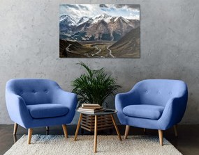 Stampa su tela – Panorama montano magnifico