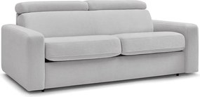 Divano in grigio chiaro allungabile 195 cm Monaco – Bobochic Paris