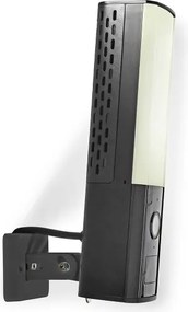 Nedis WIFICOL10CBK - Telecamera esterna Full HD 1080p con LED Wi-Fi IP65