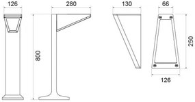 Slash Stelo Big Led 13W 4000°K