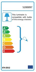 Lampada da tavolo in oro Lena - White Label