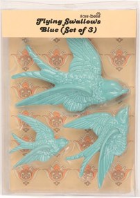 Decorazioni da appendere in set da 3 Swallow - Sass &amp; Belle