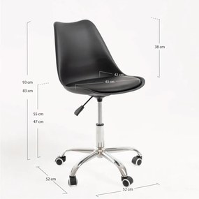 Pack 4 Sedie Neo - Nero