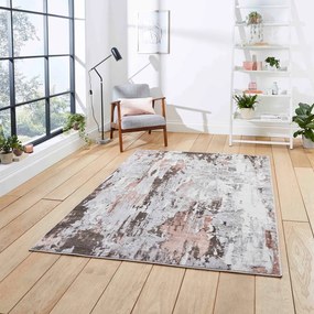 Tappeto grigio e rosa , 120 x 170 cm Apollo - Think Rugs