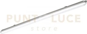 Plafoniera led stagna nautilus silver dimmerabile dali 55w 7500lm 4...