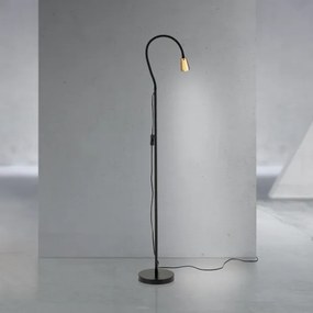 Orion - Lampada da terra flessibile DOTTY 1xGU10/10W/230V nero/ottone