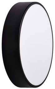 Plafoniera da esterno con sensore CLEO 3xE27/24W/230V d. 40 cm nero IP54