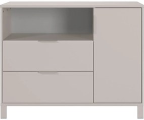 Cassettiera per bambini color crema 115x92x54 cm Alkmaar – Germania