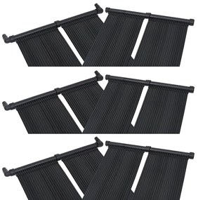 Pannelli Solari Riscaldatori Per Piscina 6 Pz 80x310 Cm /