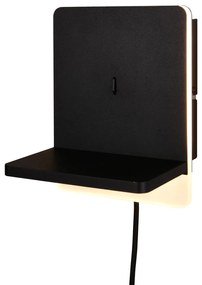 Lampada nero opaco a LED da parete dimmerabile Fairfield - Trio