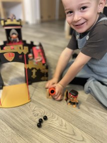 Arty Toys - castello nero per cavalieri