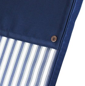 TOPPY - cuscino alto con doppia cucitura idrorepellente a righe