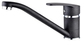 ALVEUS 1130434 - Rubinetto per lavello NINA 13,5 cm granito/nero