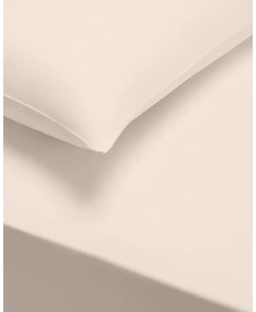 Set di 2 federe in cotone sateen beige Standard, 50 x 75 cm Cotton Sateen - Bianca