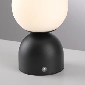 Schöner Wohnen 19218-18 - Lampada da tavolo LED dimmerabile RUDI LED/1,2W/5V nera