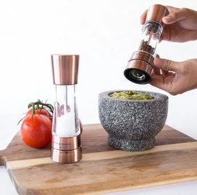 Cole&Mason - Set di macinini per sale e pepe DERWENT 2 pezzi 19 cm rame