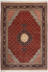 Tabriz Tappeto 360 x 250 Rosso (Cina) Annodato A Mano
