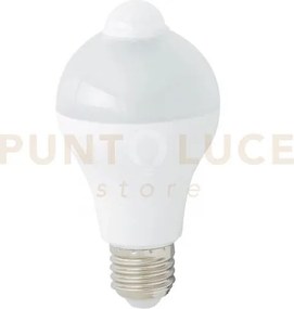 Lampadina led con sensore di movimento attacco  e27 12w 1100lm 4000...