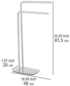 Portasciugamani in acciaio inox Iria - Wenko