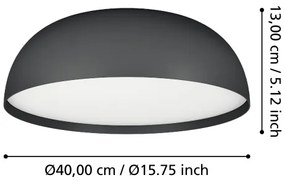 Eglo 900406 - Plafoniera dimmerabile RGBW TOLLOS-Z 3xLED/7,5W/230V