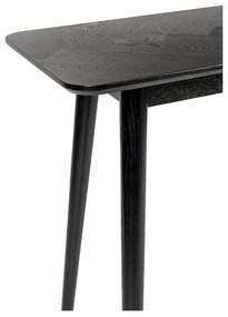 Tavolo consolle nero 40x120 cm Fabio – White Label