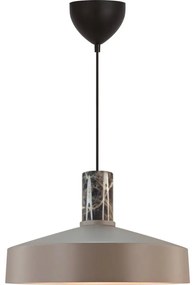Nordlux - Lampadario a sospensione con filo ELVAS 1xE27/60W/230V diametro 37,5 cm marrone
