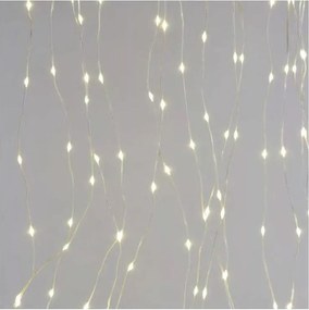 Catena luminosa LED da esterno 240 LED/8 funzioni 6,7 m IP44 bianco caldo