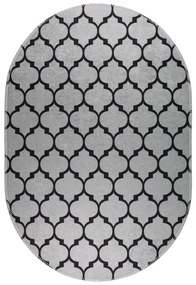 Tappeto lavabile grigio scuro 120x180 cm - Vitaus