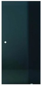 Anta per porta scorrevole Secret Fumè satin in vetro L 93 x H 212 cm sp.8 mm reversibile