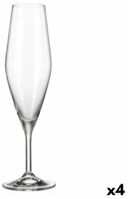 Set di Bicchieri Bohemia Crystal Galaxia champagne 210 ml 6 Unità 4 Unità
