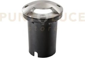 Faro carrabile a incasso hummer acciaio 1 luce attacco gu10 ip67 10...