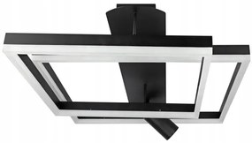 Plafoniera LED LED/38W/230V + 1xGU10/30W nera