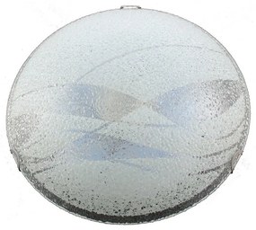 Plafoniera neoclassico Losanghe bianco IP20, 3XE27