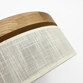 Brilagi - Plafoniera LED BELLADONNA LED/36W/230V Ø 40 cm crema/rovere