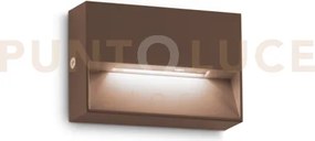 Dedra applique a parete coffee led 3000k 1,5w 160 lm ip65 10x6,6cm