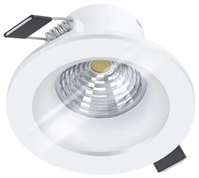 Faretto Ad Incasso Moderno Salabate In Alluminio Bianco Led Integrato 6W 4000K